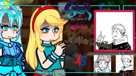 Star Vs Evil Forces React Itadori AS SVTFOE X JUJUTSU KAISEN