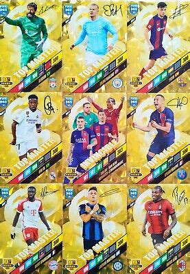 PANINI FIFA 365 2024 ADRENALYN RARE TOP MASTER MBAPPE VINICIUS PEDRI