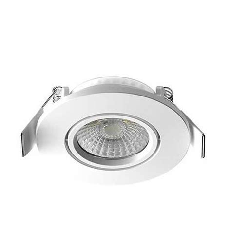 Spot Led Bbc Encastrable Orientable Dimmable Ip Miidex W Mm Blanc