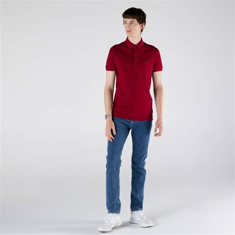 Lacoste Paris Erkek Regular Fit Bordo Polo Xs Ph Occasion