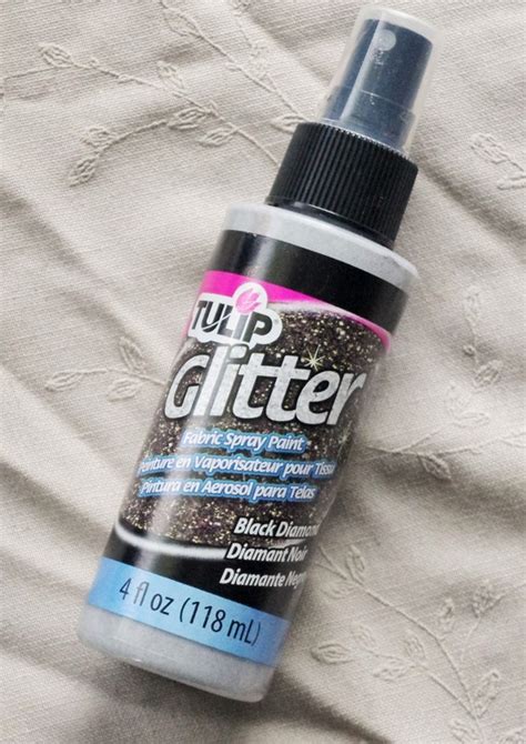 fabric glitter spray