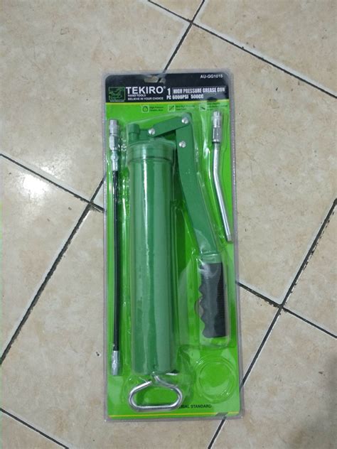 Tekiro Hand Grease Gun 500cc Pompa Minyak Gemuk Manual Pompa Gemuk