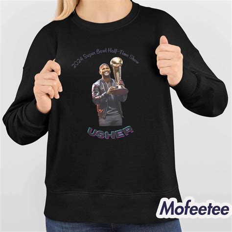 Usher 2024 Super Bowl Half Time Show Shirt - Mofeetee