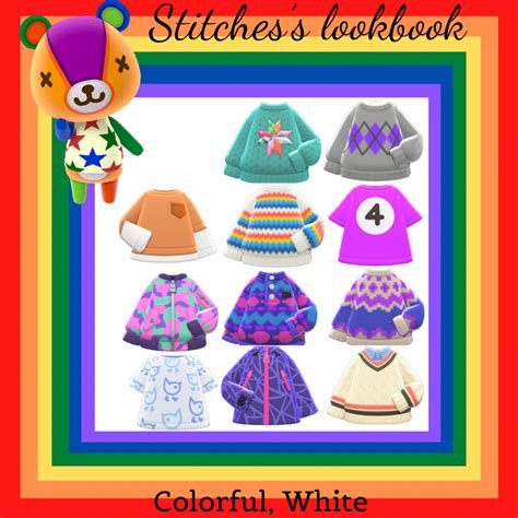 Stitches Lookbook Animal Crossing Characters Animal Crossing