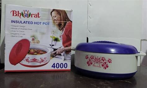 Bharat Printed Plastic Hot Pot Casseroles At Rs Piece In New Delhi Id