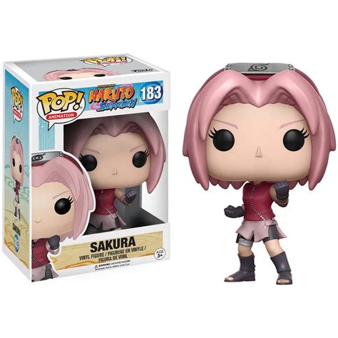 Funko POP 183 Anime Naruto Shippuden Sakura Action Figure Brinquedos