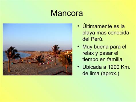 Playas Del Peru PPT