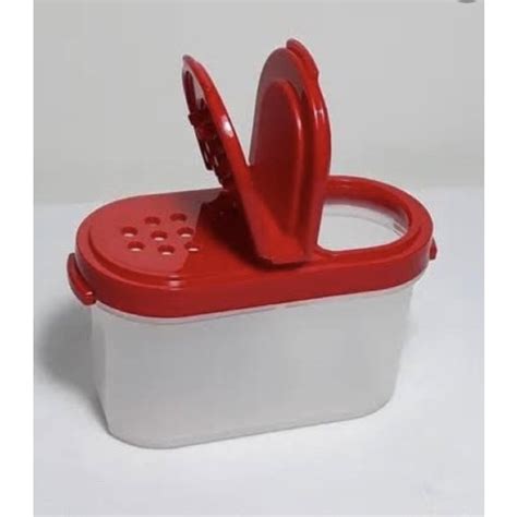 Porta Temperos Ml Vermelho Tupperware Shopee Brasil