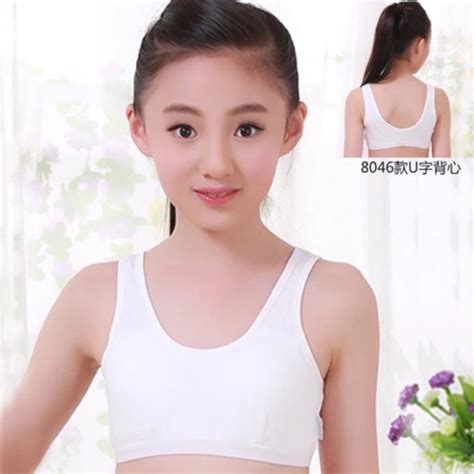 Baby Bra For Kids Girl Cotton Underwear Fit 8 12 Years Old Shopee