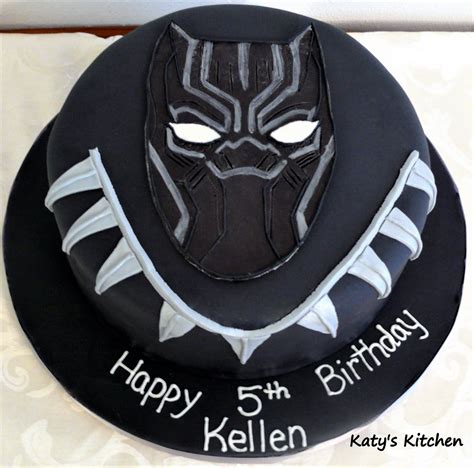 Black Panther Theme Cake