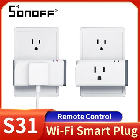 SONOFF S31 S31 Lite Bize 15A Fi Wifi Ak Ll Soket Anahtar Ses Uzaktan