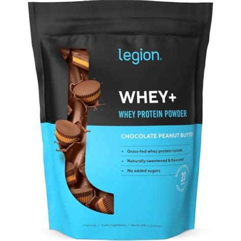 Legion Whey Whey Protein Powder Chocolate Peanut Butter 71 Servings 71 Servings Smiths