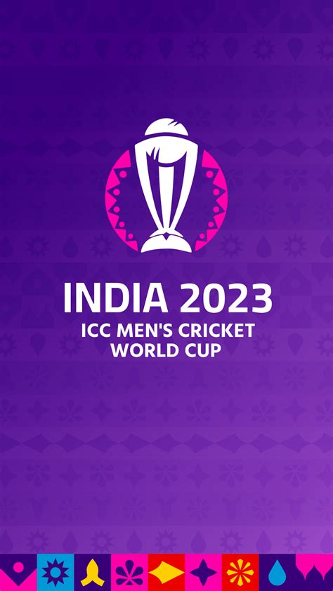 2023 ICC Men's Cricket World Cup Phone Wallpaper in Illustrator, PSD ...