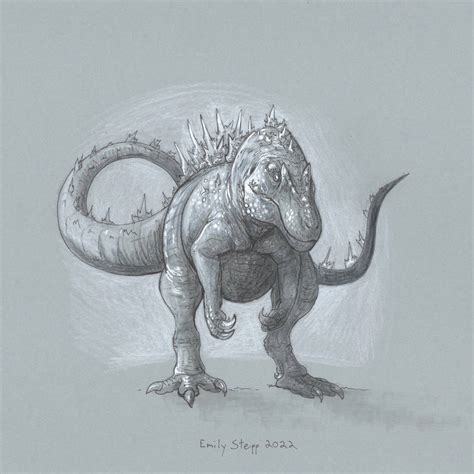 Godzillasaurus Sketch By Emilystepp On Deviantart