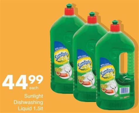 Sunlight Dishwashing Liquid Lt Offer At Save