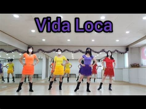 Vida Loca Line Dance Beginner Improver Demo Teach Youtube