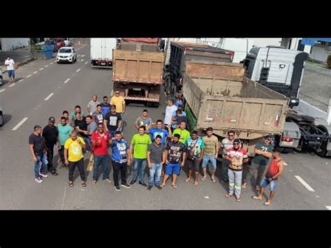 Caminhoneiros Realizam Manifesta O Em Frente Ao Dnit Em Raz O Do N O