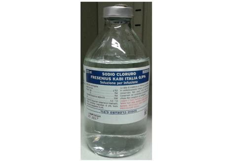 Soluzione Fisiologica Salina Sterile Ecolav Flacone 500 Ml Soluzione