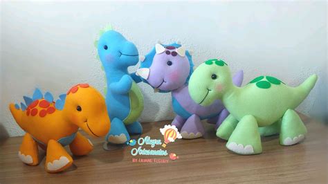 Dinossauros Baby Feltro Kit Pe As Elo Produtos Especiais