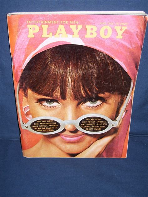 Playboy Magazine June 1965 Vol. 12 #6 Includes Centerfold Hedy Scott