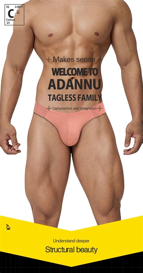 Cotton Men Underwear Brief Sexy Gay Pouch Push Slip Cueca Breathable Soft Underwear Male Panties