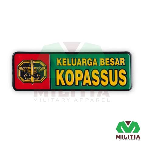 Stiker Sedang Keluarga Besar KOPASSUS Lazada Indonesia