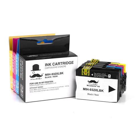 Compatible Hp 932xl Hp 933xl Ink Cartridge Combo High Yield Bkcmy