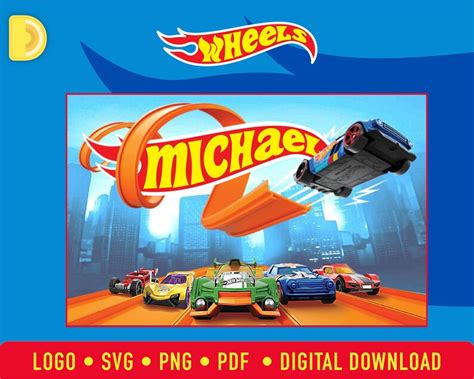 Hot Wheels Svg Hot Wheels Hot Wheels Png Hot Wheels Font Etsy
