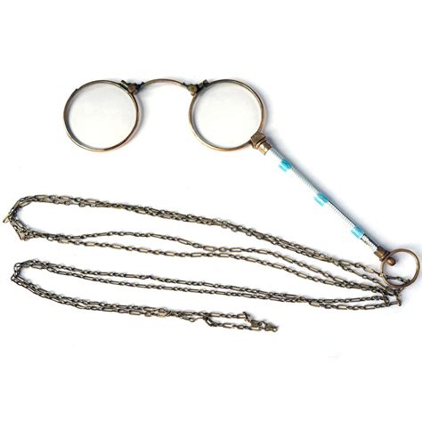 Rare Vintage Lorgnette with Chain. Antique Eyeglasses ebay.com/itm ...
