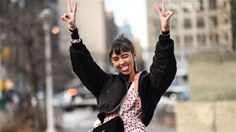 New York Fashion Week Aw18 Street Style Glamour Uk