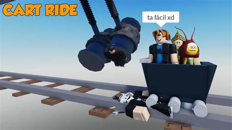 CREA TU CART RIDE MOMENTOS DIVERTIDOS ROBLOX YouTube