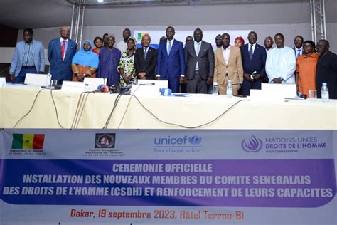 Comité Sénégalais Des Droits De Lhomme 29 Nouveaux Membres à La