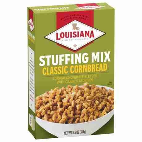 Louisiana Fish Fry Classic Cornbread Stuffing Mix Food E Concepts