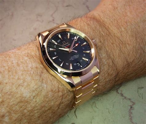 Omega Aqua Terra GMT Watch Review | aBlogtoWatch