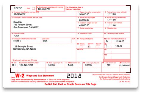 How to fill out IRS Form W-2 2017-2018 | PDF Expert