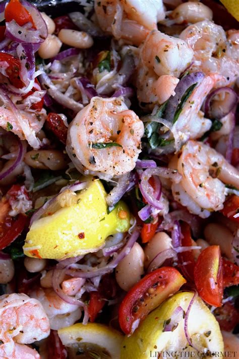 Summer Shrimp Salad Living The Gourmet Recipe Refreshing Food Shrimp Salad Summer Shrimp