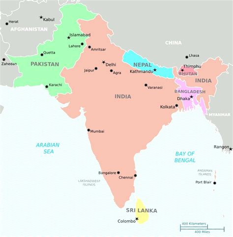 Mapa De Infographic De Asia Del Sur Plantilla Moderna Con El Texto En