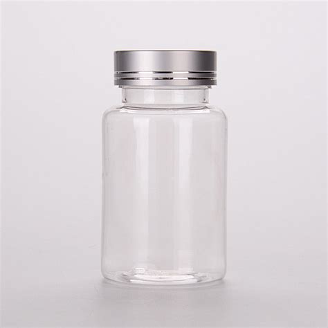 Transparent 4oz PET Pharmaceutical Plastic Containers