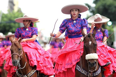 Mexican charreada – in pictures Escaramuza Dresses, Champagne Evening ...