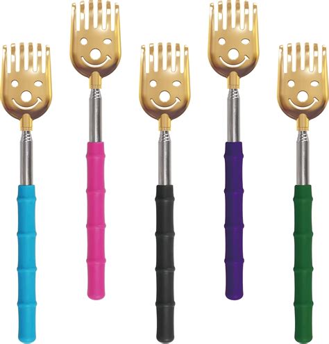 Yimicoo 8 Pack Back Scratcher For Adults Extendable Bear