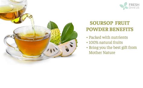 Freshdrinkus Premium 1oz Soursop Fruit Powder 100