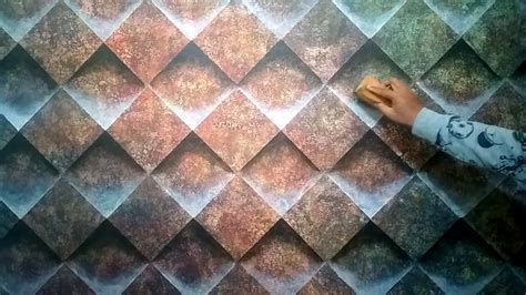 Ternyata Mudah Buat Motif Granit D Dengan Mal Cetakan Simple