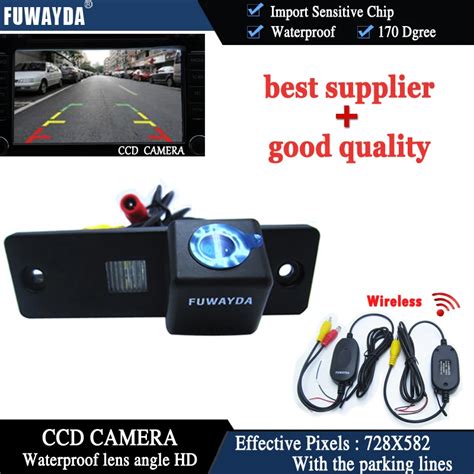 FUWAYDA WIRELESS CCD CAR REAR VIEW REVERSE BACKUP CAMERA FOR Toyota