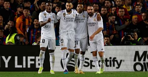 Real Madrid Golea Al Fc Barcelona Y Avanza A La Final De La Copa Del