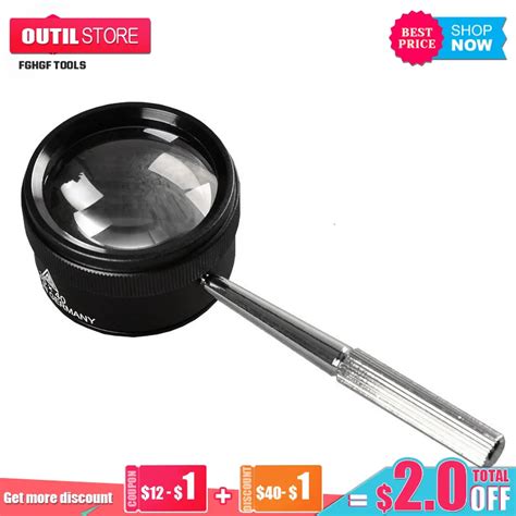 X Mm Portable Handheld Magnifying Jewelry Glass Opticals For Watch