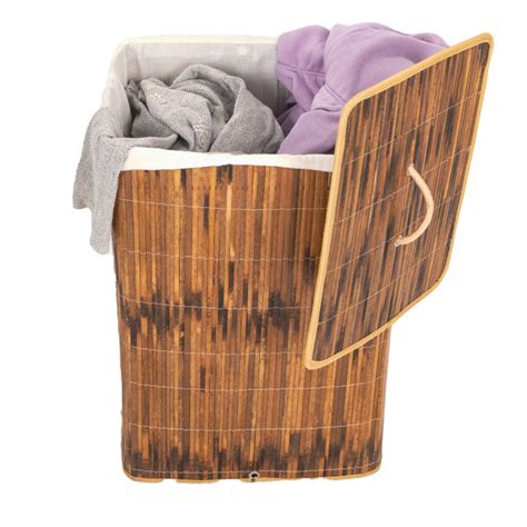 Bayou Breeze Panier Linge En Bambou Wayfair Canada