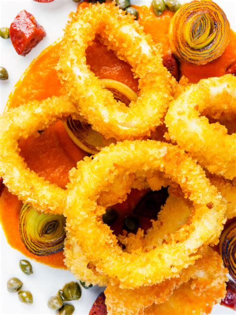 Fried Calamari Perfect Crispy Breaded Squid Rings Krumpli