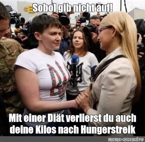 Meme Sobol gib nicht auf Mit einer Diät verlierst du auch deine