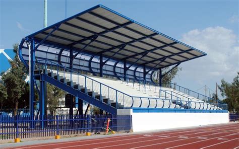 Luce Campo De Futbol Y Atletismo Nuevo MÓdulo De Gradas Mexicalisport