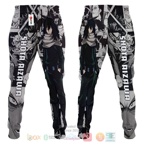 New Shota Aizawa Anime My Hero Academia Sweatpants Boxbox Branding